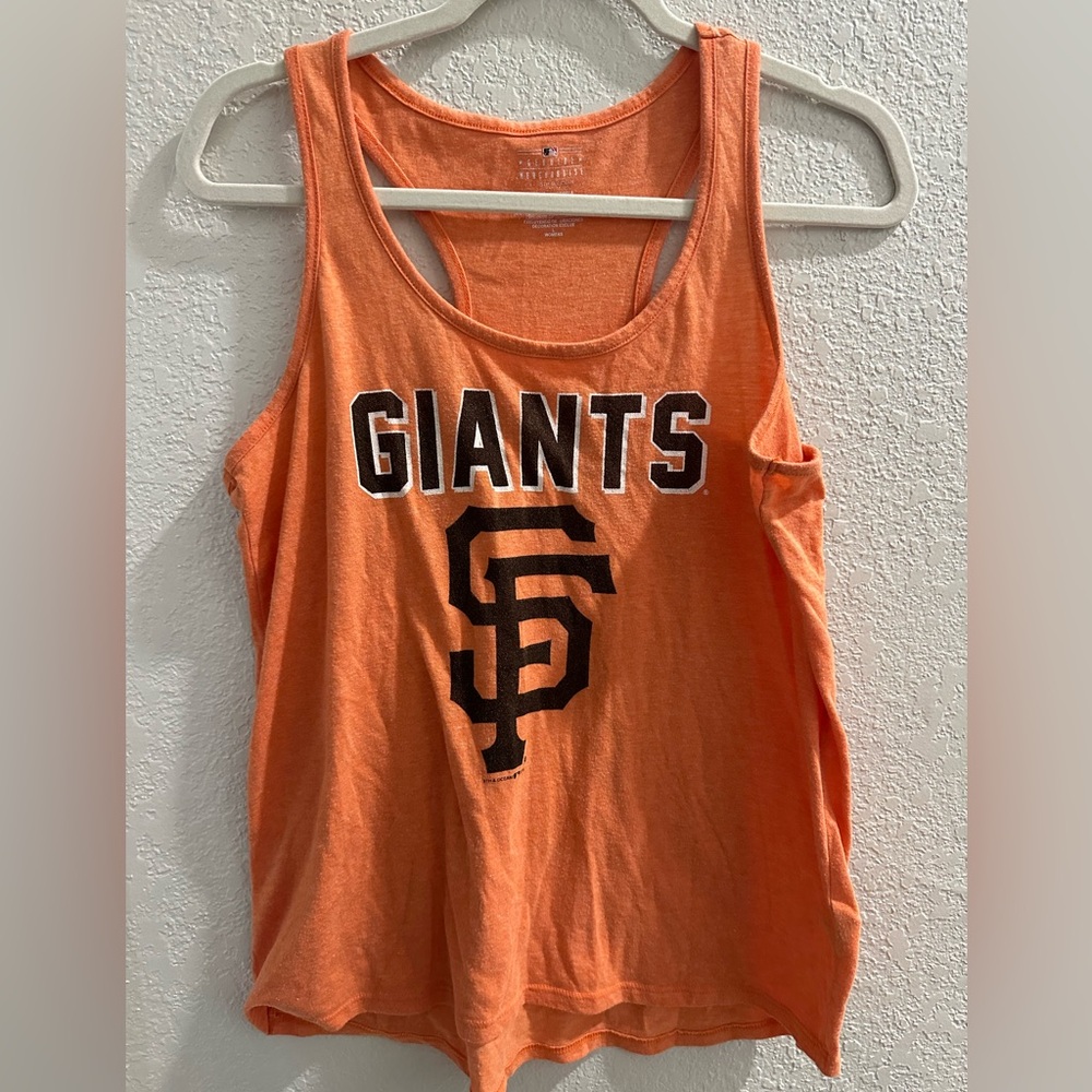 Genuine Merchandise MLB Giants Orange Tank Top